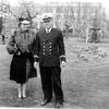 Violet and John Stanley Parker in Halifax in 1941--just before he shipped out with the Royal Navy
